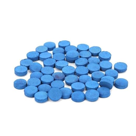 Punta de Billar 50pcs Consejos de Taco de Billar Consejos de reemplazo del Palo de Billar Pool Blue Tacos de Billar(9mm)