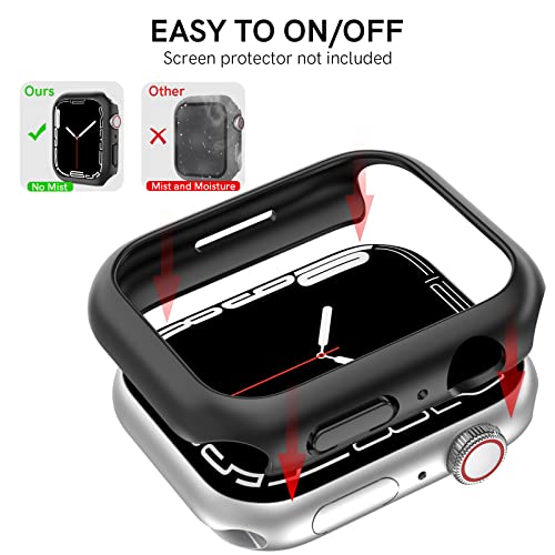 Delidigi 2 pezzi Cover Apple Watch Series 8 7 45