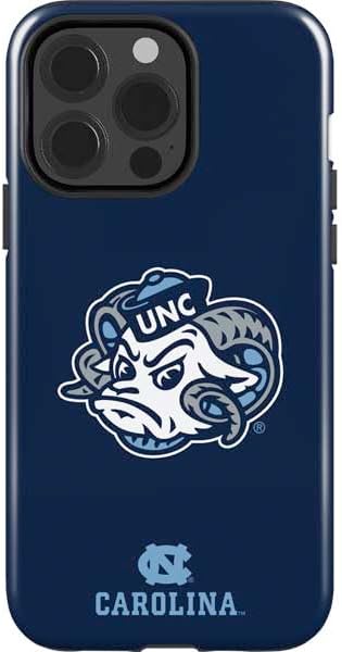 Skinit Impact Phone Case Compatible with iPhone 15 Pro - Officially Licensed University of North Carolina Tar Heels Icon Design