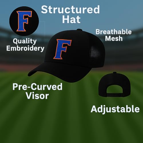 Gorra Trucker Ajustable Negra con Logo Bordado miniatura 4