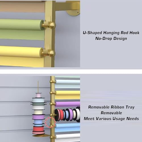 Étagère bobines de textile haut de gamme structure robuste et finitions atelier - 4