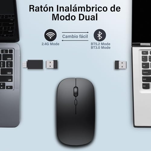 Mouse De Computadora, Personal Computer como instalar un mouse inalambrico Marca JUGLUTE (2)
