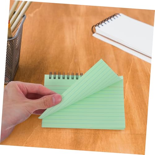 Pages détachables et reliure spirale sur ce lot de 7 blocs-notes compacts de bureau