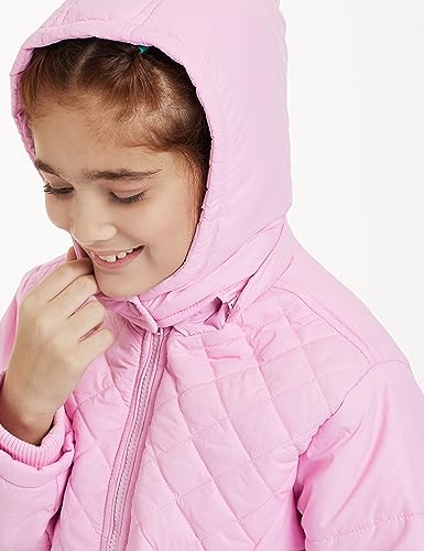 Image of Amazon Brand - Symbol Girls Girls Quilted Winter Jacket with Detachable Hood | Age 2-12 Years