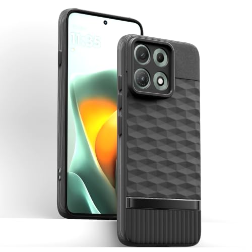 Image of Outlouders Back Cover for Motorola Moto Edge 70 Max 5G | Full Camera Protection | TPU Soft Flexible Shockproof Bumper Case (Black)