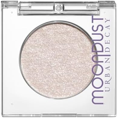 Urban Decay 24/7 Moondust Eyeshadow Compact, High-Impact Shimmer, Supercharged Sparkle, Dazzling Glitter Finish, Up to 16 Hour Wear, Vegan Formula, 1.8g