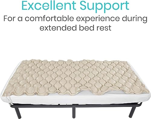 Image of Alexera Health Care Airbed for Bed Sores in Patients |Air Matteress with pump for bed sores| Antidecubitus air Matteress | Alfabed for Bed sores prevention in Bedridden Patients-Not for general use or Luxury Purpose