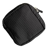 ドリームスポット 化粧ポーチ ブラック 自立 メイクポーチ 持ち歩き ポーチ コンパクト 大容量 スクエアポーチ 自立型バニティポーチ 小物入れ 洗える 仕切り付き 整理ができる メイク ポーチ 旅行 大きめ