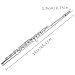 Cadway New C Flutes Closed Hole 16 Keys Flute for Beginner Flute Instrument with Cleaning Kit, Stand, , Gloves, Tuning Rod,Carrying Case, Nickel (Nickel)