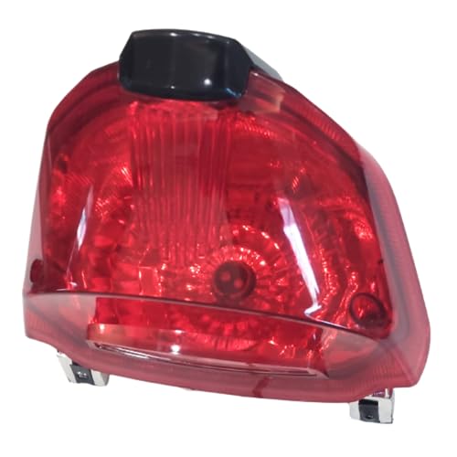 Image of Back Light, Brake Light, without bulb Tail Light fit for TVS Star Sports New model Bike Light (Red) Poly methyl (PMMA) | Top Coated Reflectors