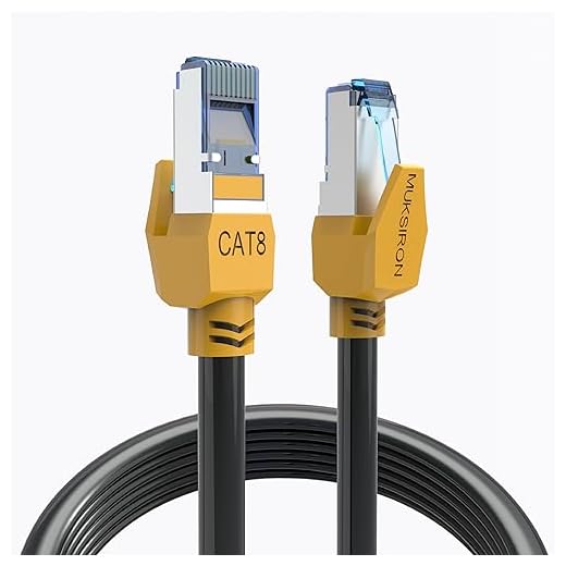 Cat 8 Ethernet Cable 25 ft,3ft 10ft 20ft 30ft 50ft 75ft 100ft 150ft Heavy Duty High Speed Internet Network Cable 26AWG 40Gbps 2000Mhz,Professional Shielded Weatherproof LAN Cables,Indoor&Outdoor