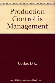 Hardcover Production control in management [Unqualified] Book