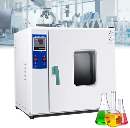 220V Vacuum Drying Oven, Constant Temperature Lab Oven, 16L Powder Coating & Steel Plate Drying, Adjustable 5-300°C, Efficient Lint Control Instruments