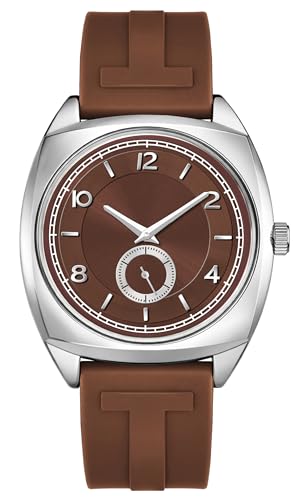 Image of styledose Men's Watch Analog Quartz with Chronograph & Silicone Strap -Casual & Formal Wrist Watch for Men