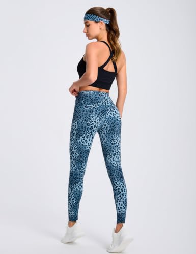 Image of THE GYM PEOPLE Thick High Waist Yoga Pants with Pockets, Tummy Control Workout Running Yoga Leggings for Women