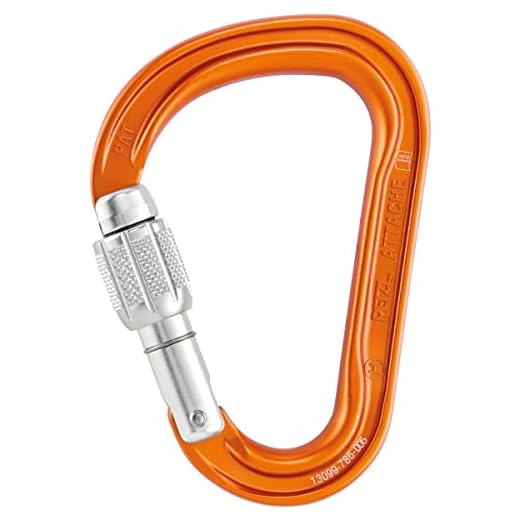 Petzl Attache mit Schraubverschluss