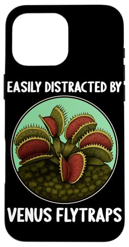 Easily distracted by Venus Flytraps Venus Flytrap Case for iPhone 16 Pro Max