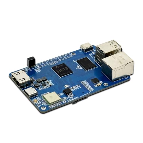 Uxsjakjsd Placa de Desarrollo H618 Allwinner H616 Mini PC 1G LPDDR4 para Linux/Android Compatible con Sistemas Android TV 12//Debian