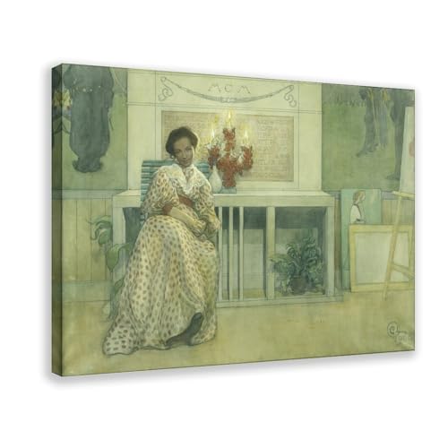 Poster After The Prom Carl Larsson tableau cadre décoration murale toile