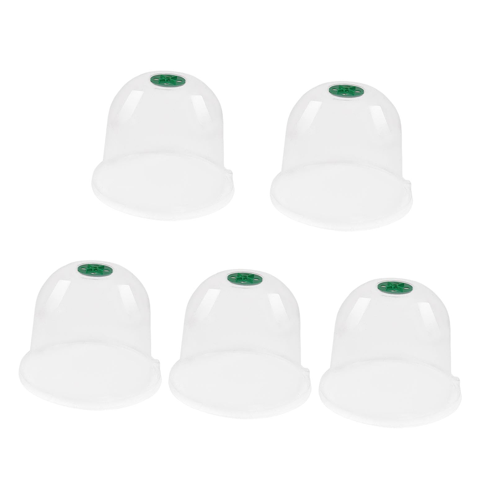 CALANDIS™ 5 Pieces Garden Cloches 7.09" D x 6.3" H for Outdoors Plants Plants Starting-image-33