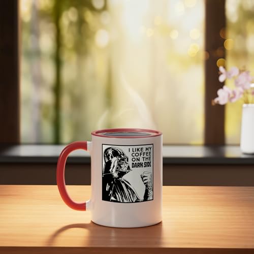 Taza de cerámica Star Wars Darth Vader 11 onzas miniatura 3
