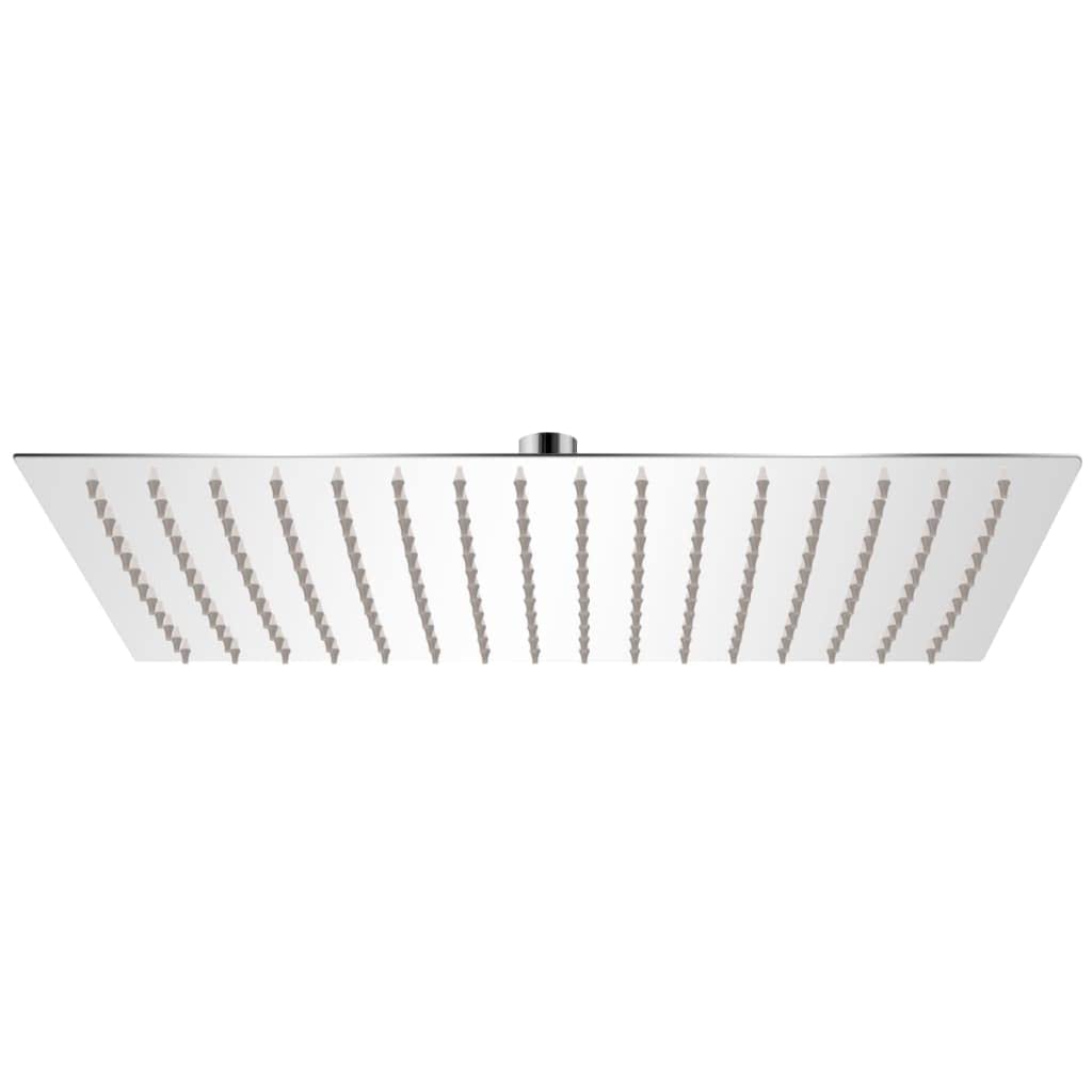 vidaXL Rain Shower Head Stainless Steel 30x40cm Rectangular Anti-limescale
