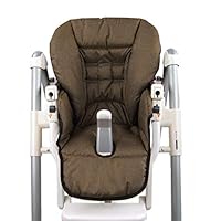 Bambiniwelt Zitkussen, vervangende hoes voor Peg Perego Prima Pappa Diner * Donkergrijs