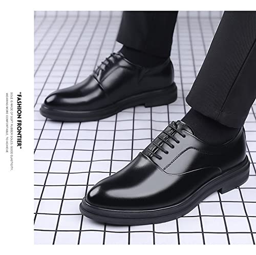 Mens Oxfords Dress Shoes Formal Derby Brogue Shoes Classic Business Wedding Shoes for Party Evening Uniform3