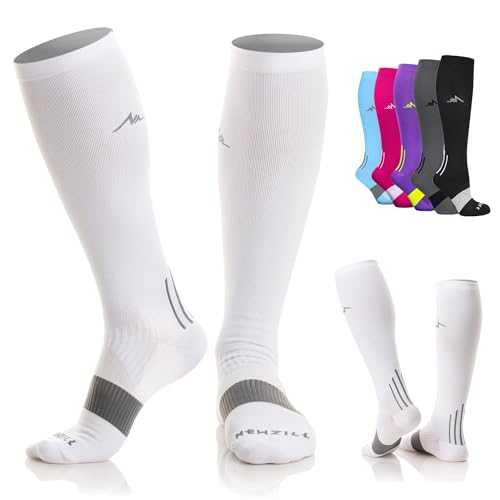 Image of NEWZILL Compression Socks for Women & Men, 20-30 mmHg for Sports & Travel