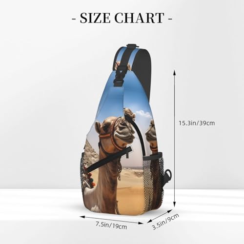 Mochila Sling Negra Compacta para Uso Diario y Viajes miniatura 2