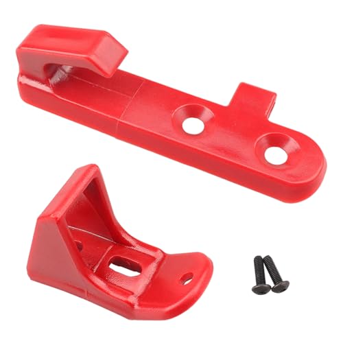 APPYU Plastic Folding Hook & Latch Set for GOTRAX GXL V2 XR Ultra XR Ellite Electric Scooters Clip Red Accessory Holder and Fender Clip Scooter Hanger Hook