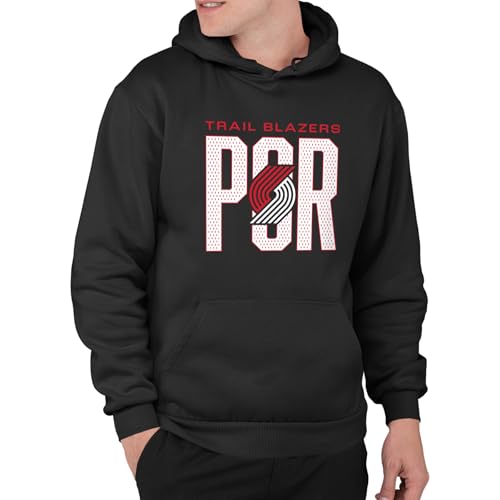 Junk Food NBA - Portland Trail Blazers City Mesh Adult Hoodie Black