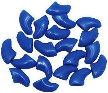 Cushy Claws Brand Soft Nail Cap Kit For CatsBLUE (X-Small)