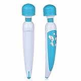 Utimi USB Charging Powerful 10-Frequency AV Vibrator in Blue