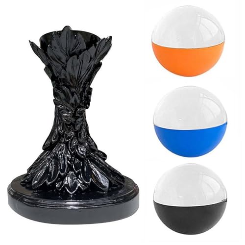 Image of Memory Sphere Lamp, 2.7 inch Crystal Ball Video Player, 2026 New Memory Lamp Ball, Digital Display Sphere, CrystalBall Video Player Ideal and Christmas Decorations (Black Support)