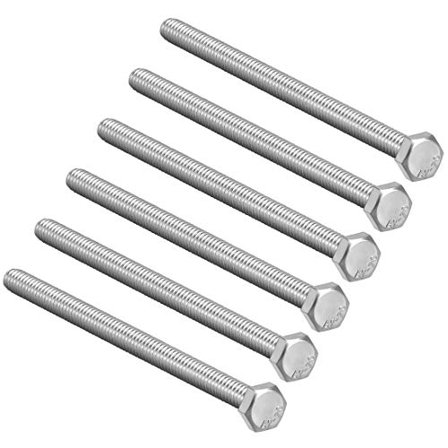 Tornillos hexagonales M8 x 150 mm de rosca completa ideales para reparaciones de maquinaria