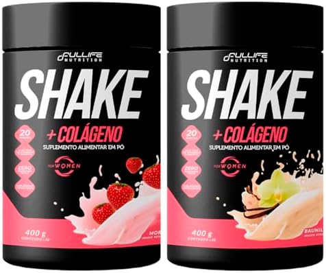 Shake Substituto de Refeição Zero Açúcar Com Colágeno Fullife 400...