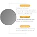 SHOUCAN Stainless Steel Circular Plates 304 Round Sheets Disc Metal Sheets Thickness 2Mm for Aerospace and Industry,Diameter 200mm