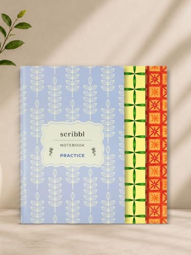 Image of DOODLE Set of 3 B6 Notebooks | 12 x 18 cm Soft Cover | 76 Pages Each | Compact Ruled Scribbl Notebooks for Notes, Plans, Practice, Journaling, School, College & Everyday Writing