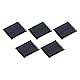 sourcing map Packung von 10 Sonnenkollektor Mini Solarpanel Zelle 1V 80mA 0.08W 30mm x 25mm für DIY Stromprojekt Solarstrom Versorgung Polykristallinem Silizium Batterie Bausatz