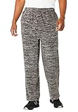 Kingsize Men's Big & Tall Explorer Fleece Open-Bottom Sweatpants