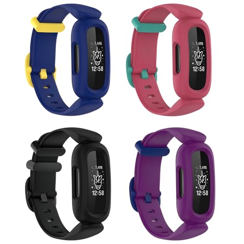 Bracelet Silicone Fitbit Ace 3/Inspire 2 - Résistant à L'eau - Pour Enfants
