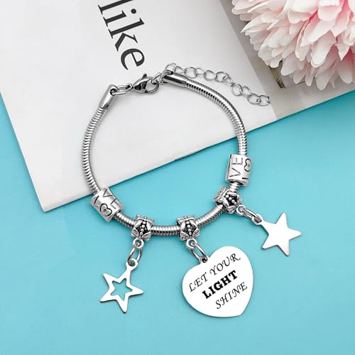 Mxrymvu Inspirational Gifts for Women Bracelet Motivational Gifts Encouragement Birthday Gifts for Friend Sister Daughter Mom3