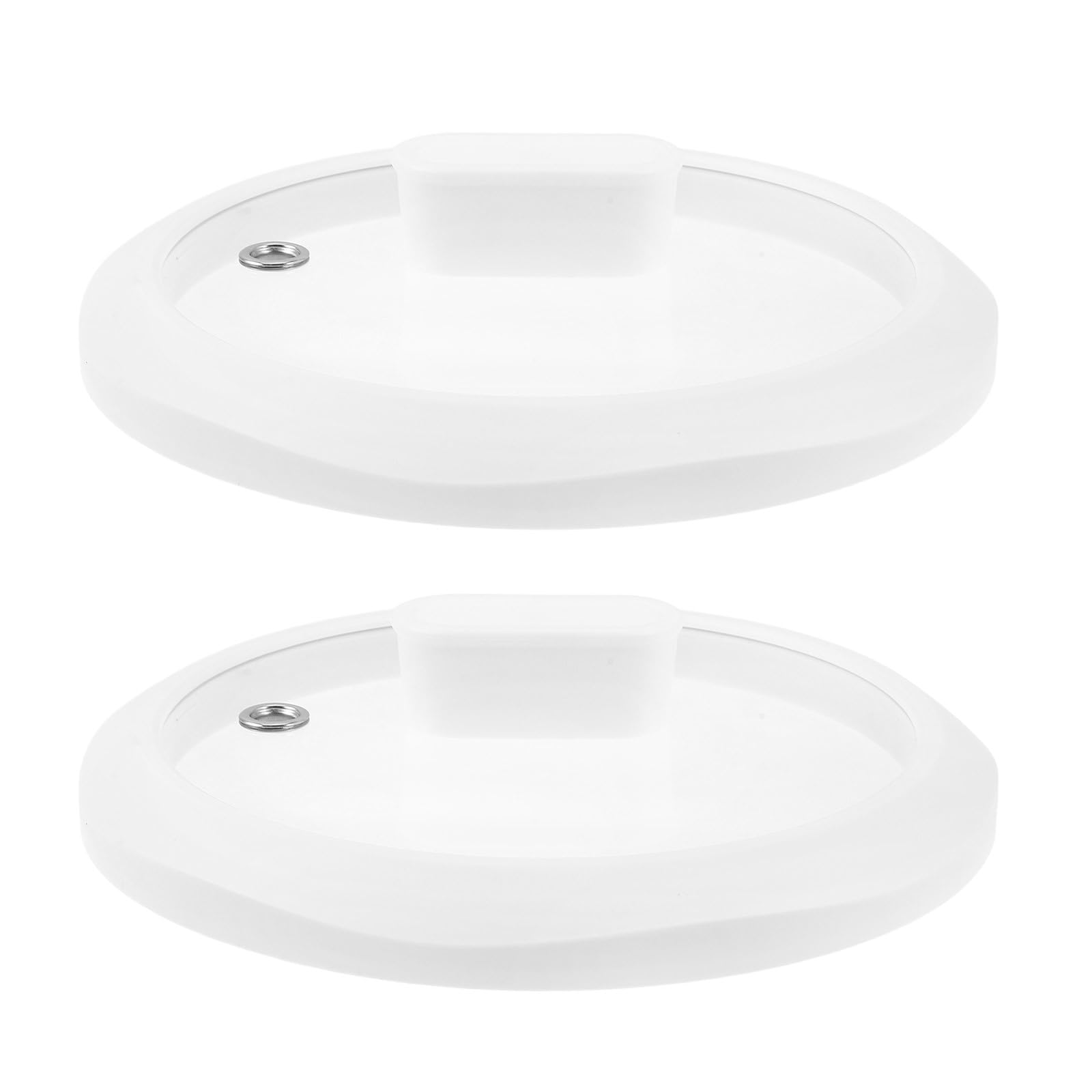 Gadpiparty Coperchio in vetro trasparente per padella elettrica e pentola - Coperchio visibile da 20 cm/7,8 pollici con manopola per padelle/wok/tamagoyaki/vaporiera/forno/pentole da brodo