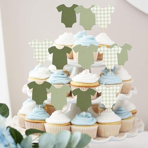 Green Bodysuit Cake Topper