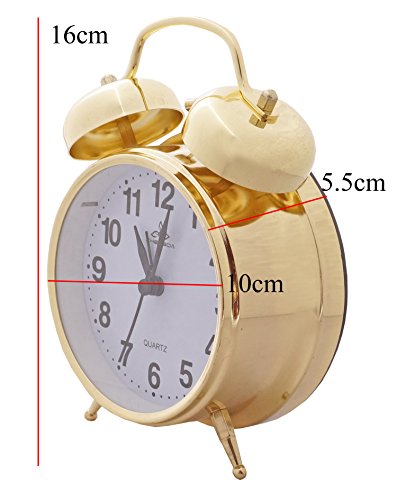 Home decor Analog Gift Table Clock Wall Desk Self Clock Watch with Night Light Alarm Clock