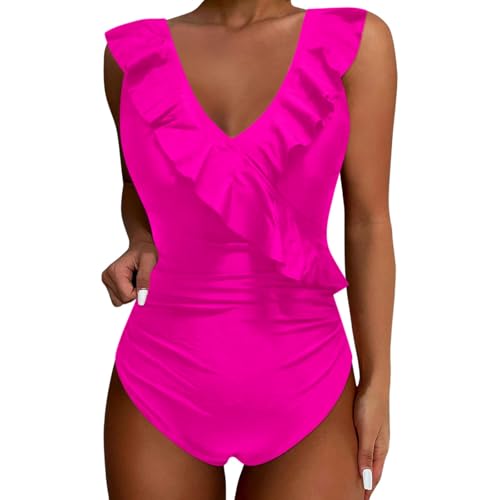 Conjunto de Bikini Push Up para Mujer Traje de Baño de Dos Piezas con Estampado Sólido y Soporte Ajustable para un Look en la Playa o Piscina n21