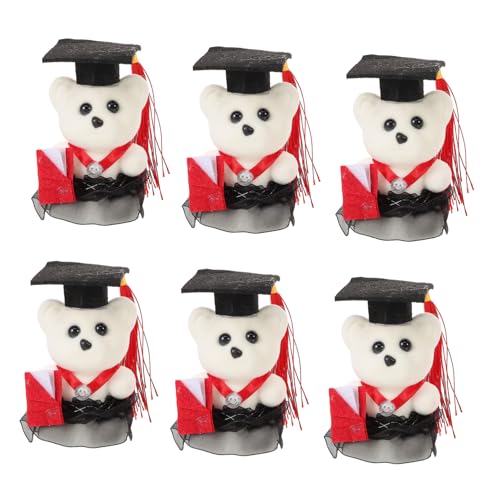 Ours en peluche de remise de diplômes idéal pour décorer vos tables de fête de fin d'études