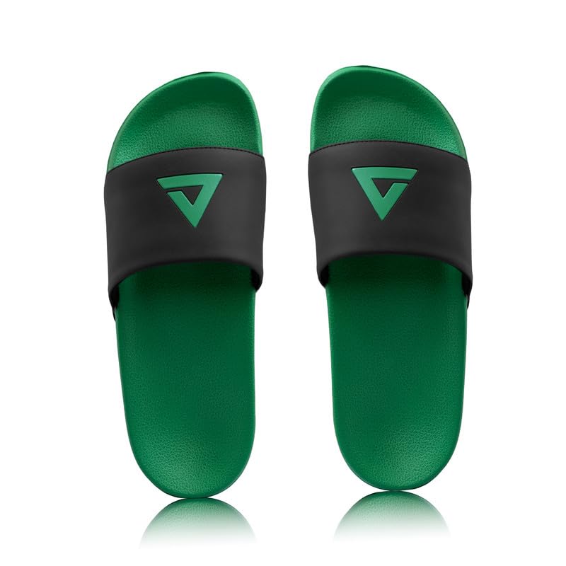 Image of ARVAN Mens Sliders | Lightweight, Anti-Slip & Cushioned Comfort Slides for Casual & Beach Use