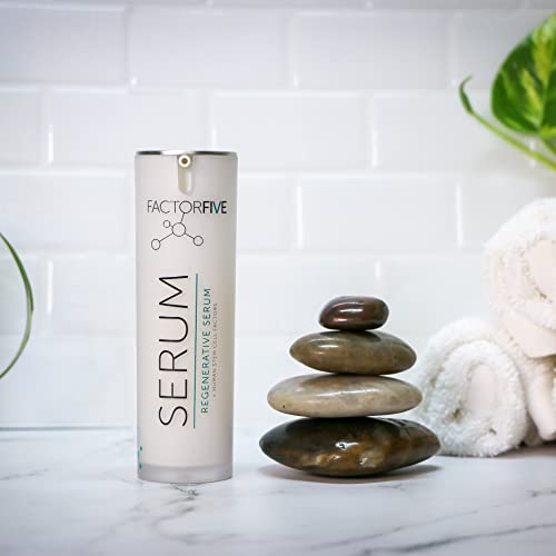 Factorfive Regenerative Serum With Stem Cell Growth Factors, Hgf For Skin Tightening And Smoothing, Wrinkle And Pore Reduction, And Rejuvenation - 1 Fl Oz/30Ml #TOP5